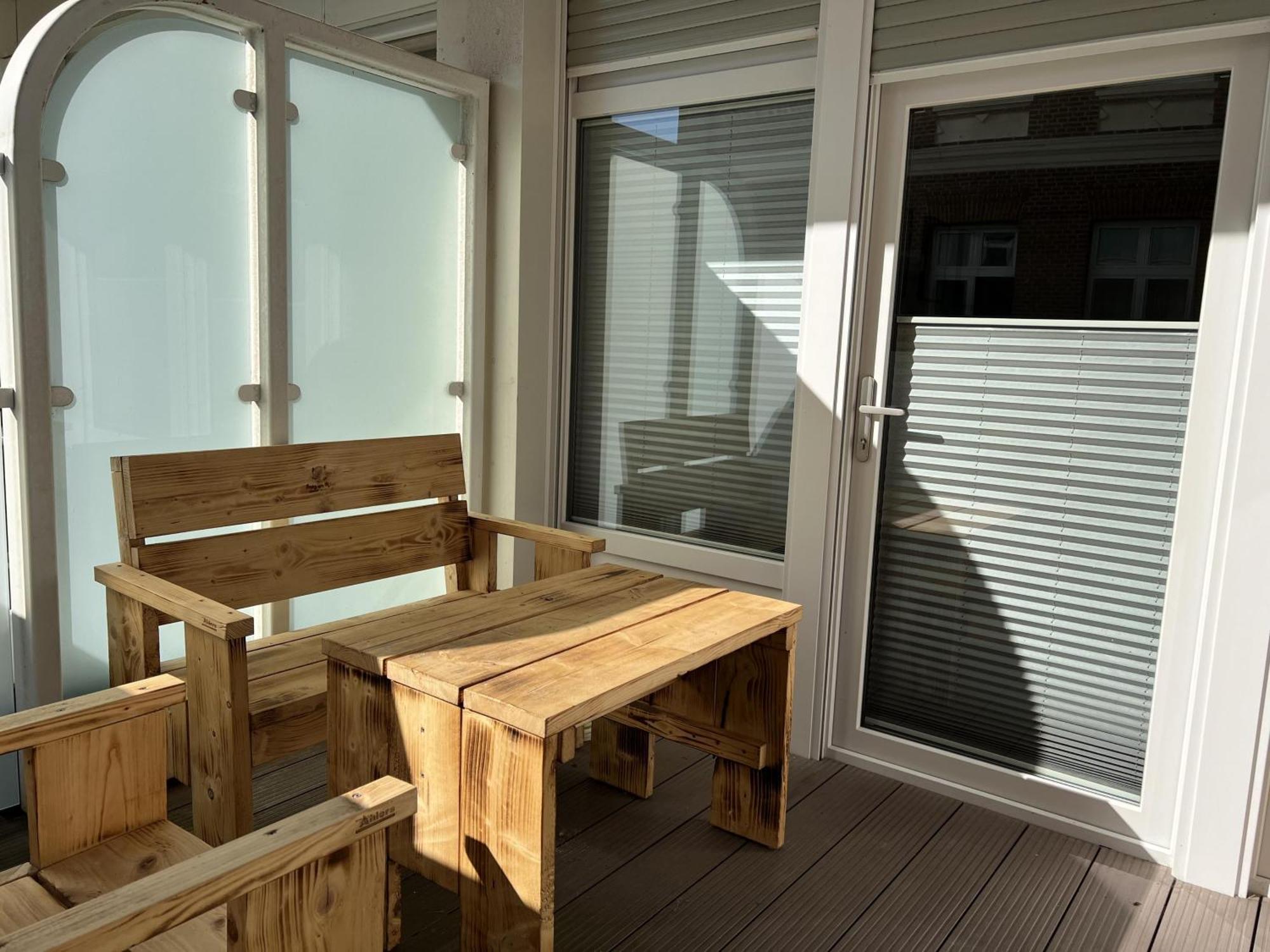 Alte Teestube Schmidt 59 Links Apartment Norderney Exterior photo